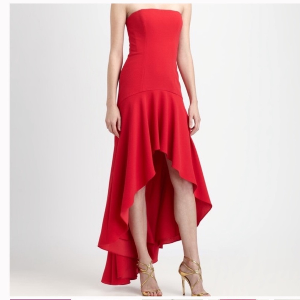 BCBGMAXAZRIA Red Gown Sz 2